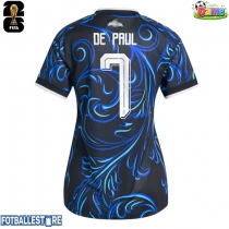 Argentina Rodrigo De Paul #7 Bortedrakt Dame VM 2026 Kortermet